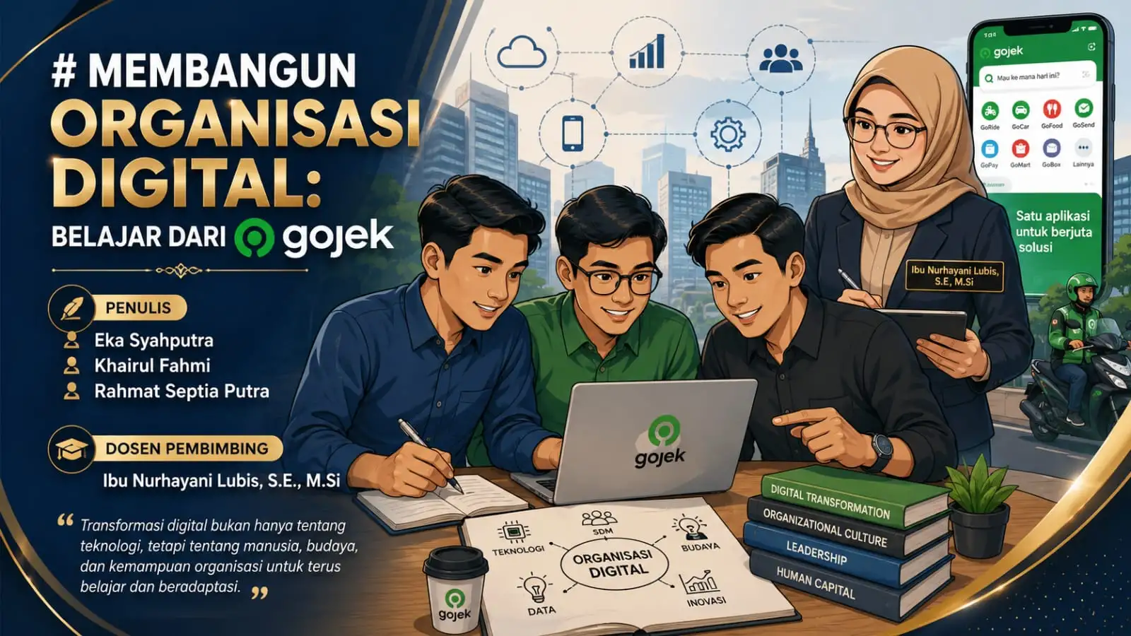 Membangun Organisasi Digital, Gojek Dinilai Jadi Contoh Keberhasilan Transformasi Berbasis SDM dan Budaya Kerja