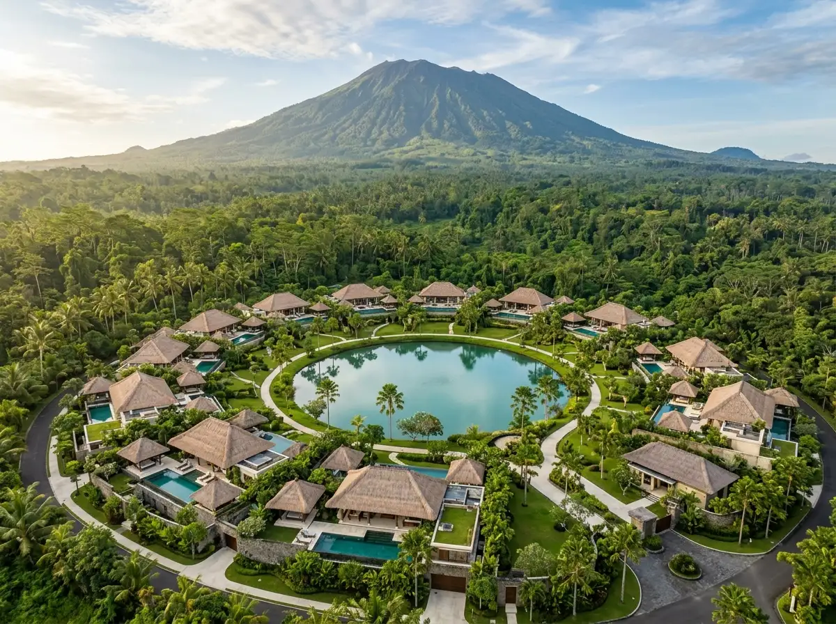 Drago Wijaya Estate landscape render