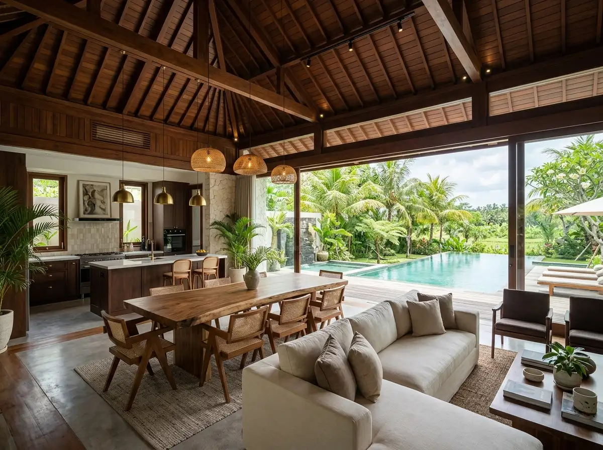 Luxury Villa Interior design render