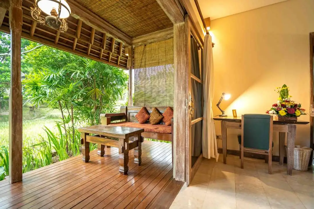 Villa Rice Field View