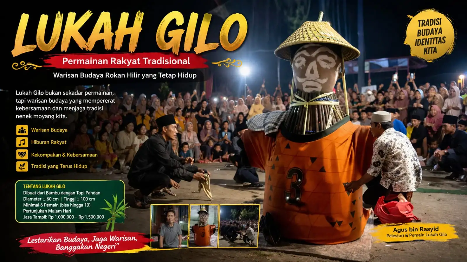 Lukah Gilo, Permainan Rakyat yang Tetap Bertahan di Tengah Perkembangan Zaman