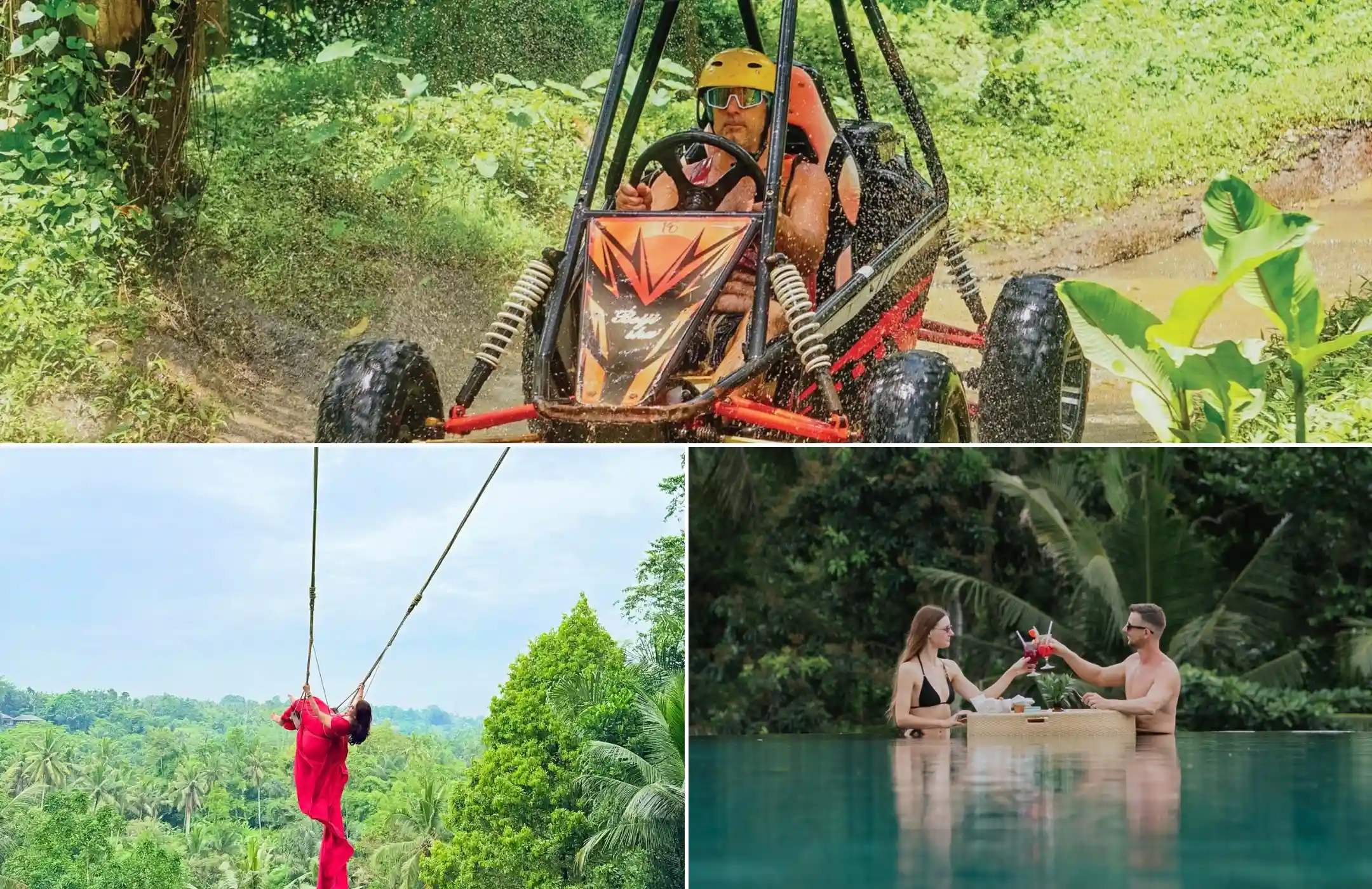 UTV Jungle Buggy + Swing + Infinity Pool