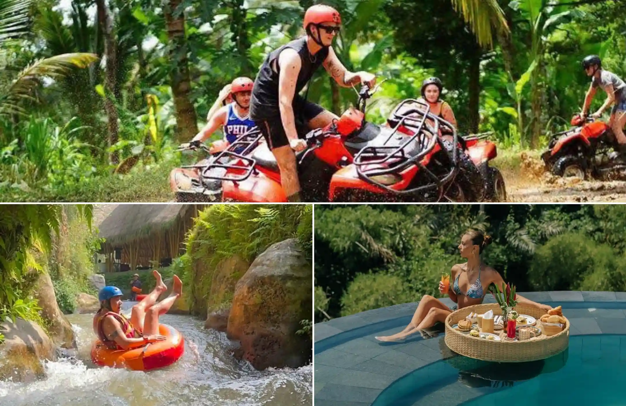 ATV + River Tubing + Infinity Pool