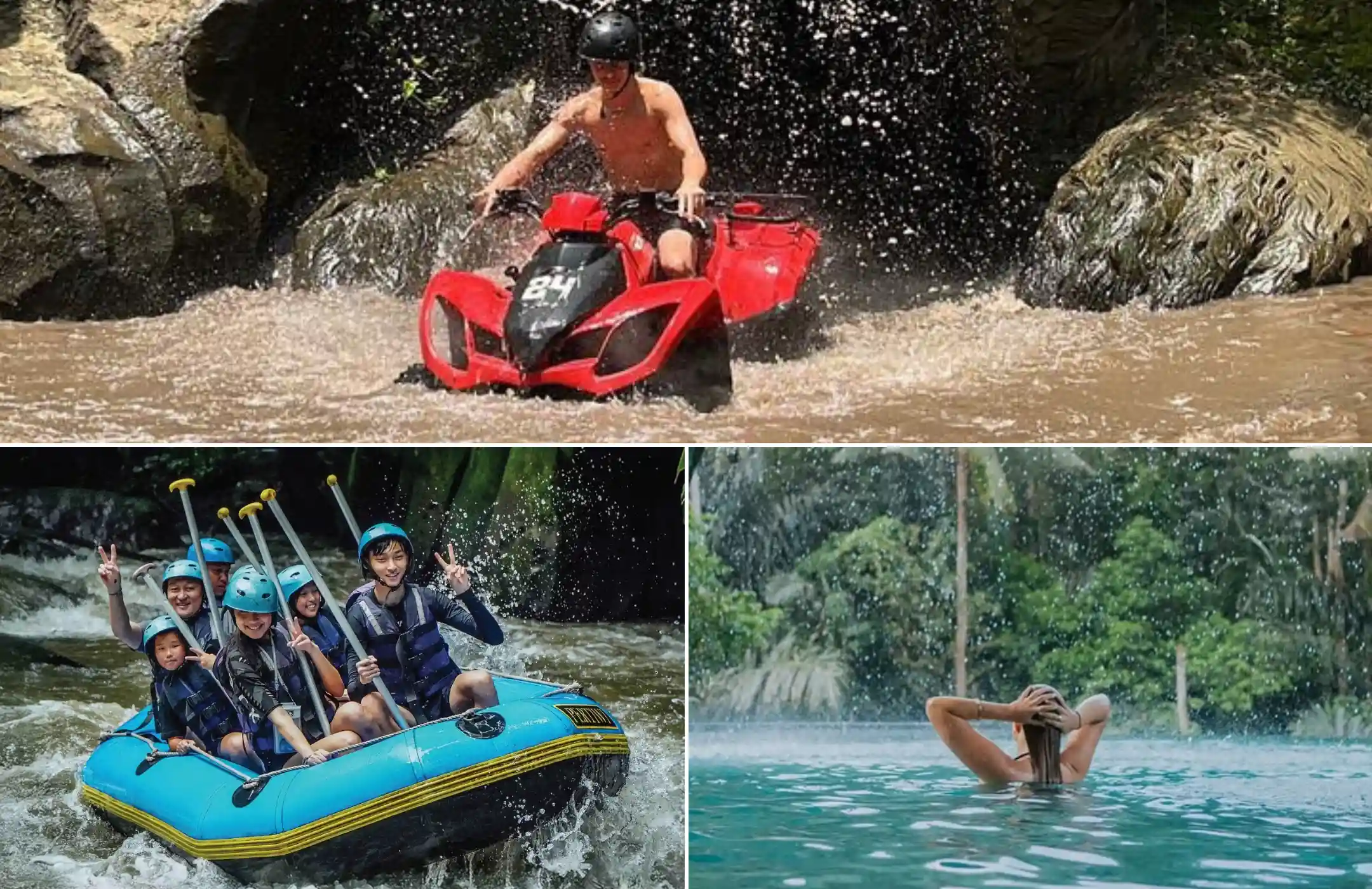 ATV + Rafting + Infinity Pool