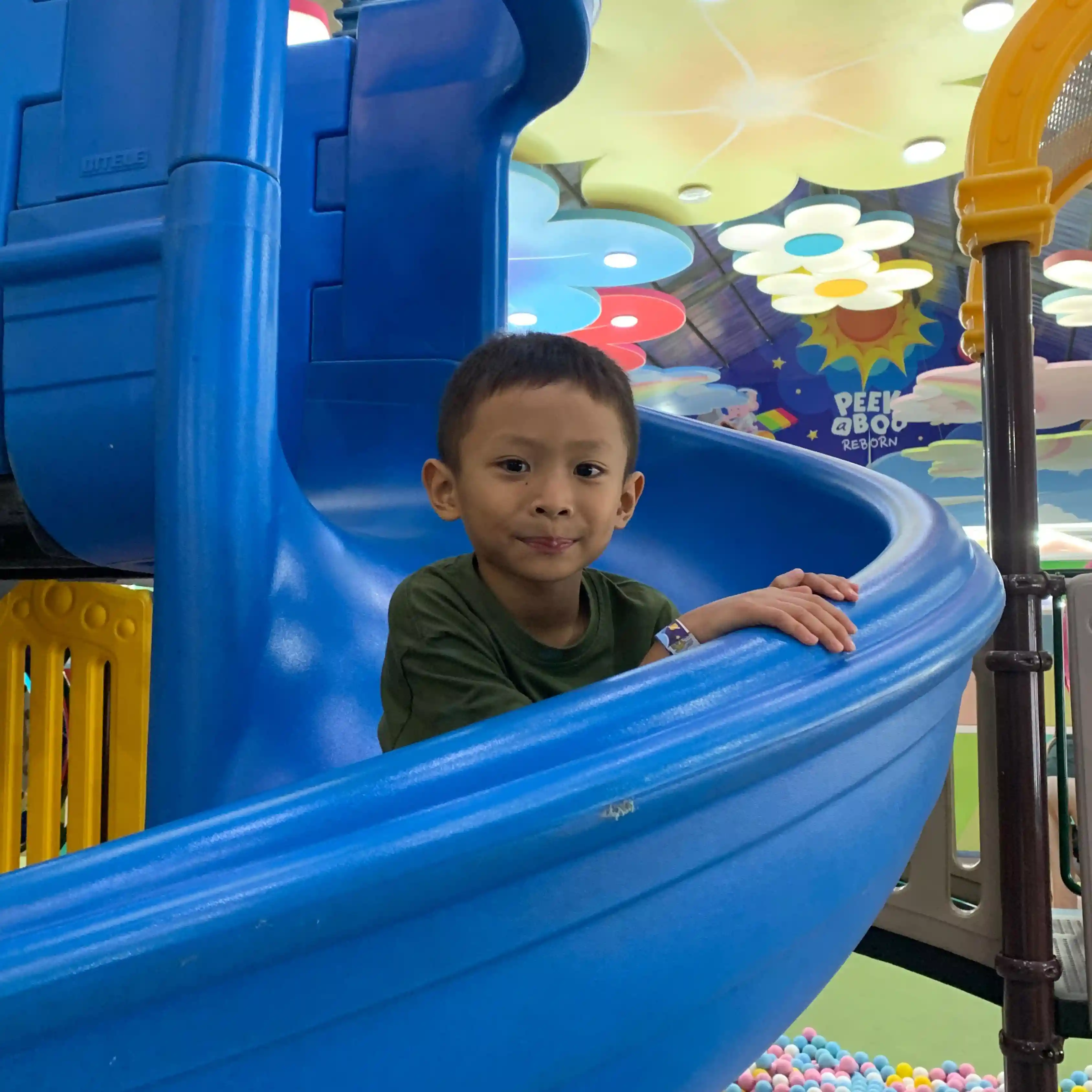 Playing at Peek A Boo Reborn Playground