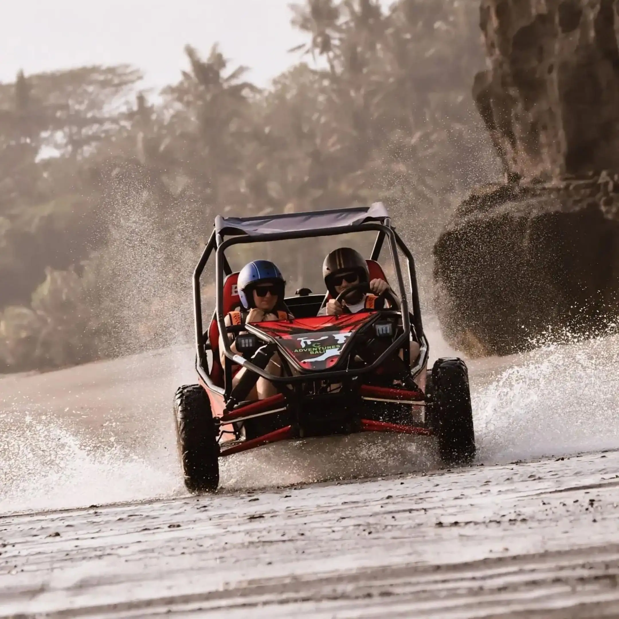 UTV Buggy Sunset on the Beach