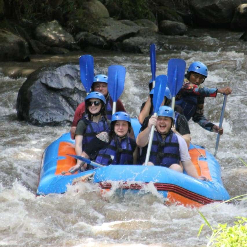 Ayung River Rafting Experience
