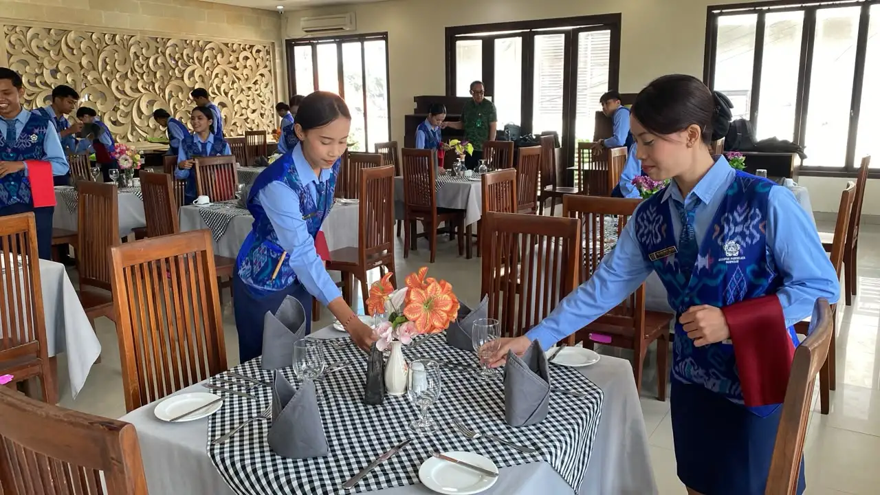 AKPAR Denpasar Gelar Ujian Kompetensi Keahlian Bersama LSP DMI dan LSP Pariwisata Indonesia Siapkan Lulusan Pariwisata yang Profesional dan Bersertifikat