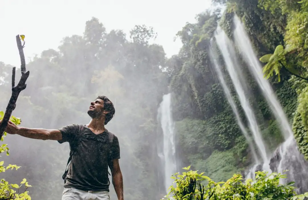 3 Main Stops on the North Bali Twin Waterfalls and Temple Tour