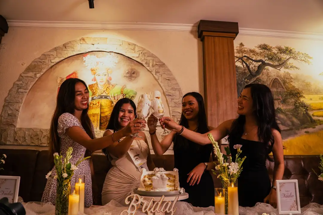 Birthday Dinner Package in Ubud with Nasi Tumpeng Benefit
