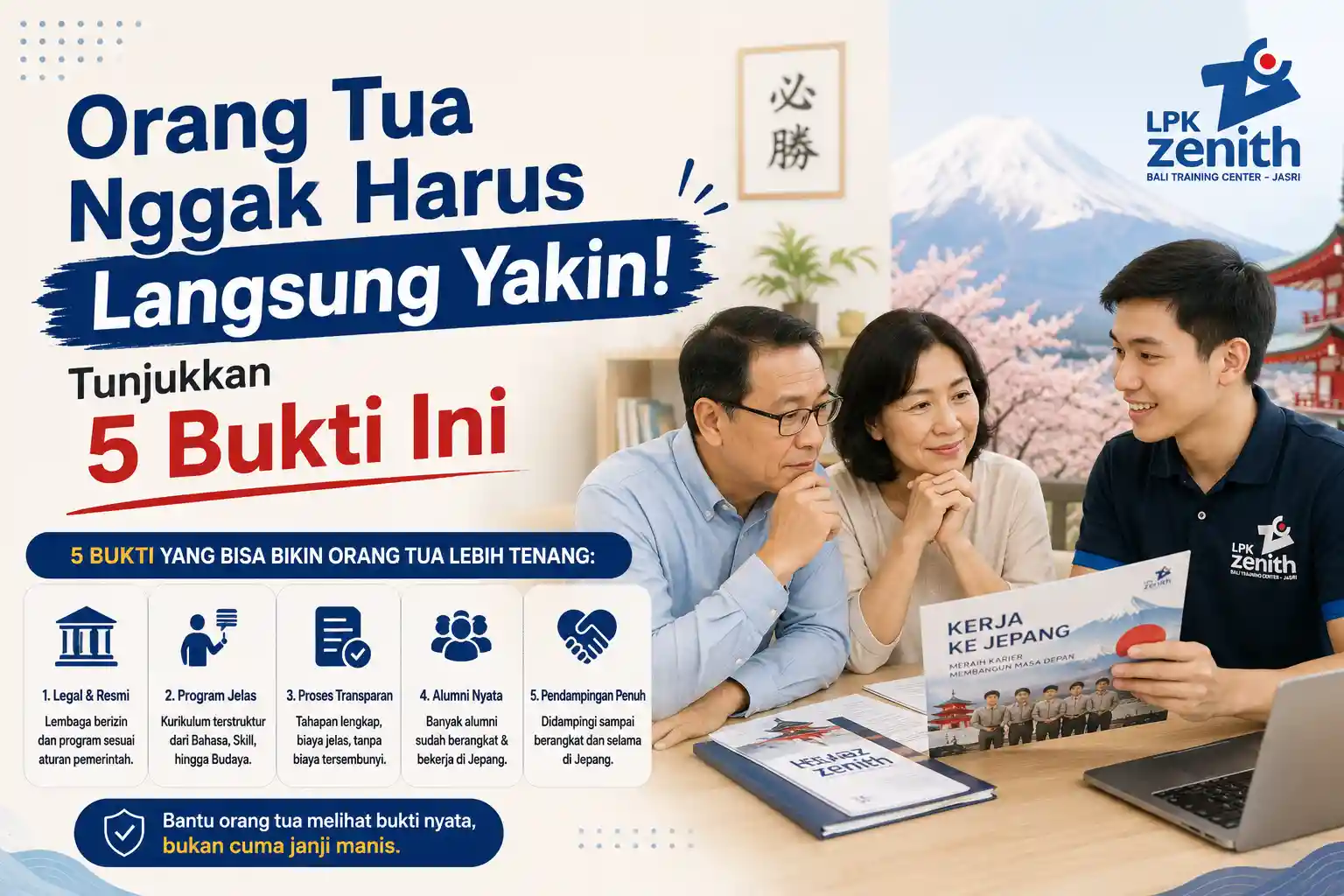 Orang Tua Nggak Harus Langsung Yakin, Tunjukkan 5 Bukti Ini