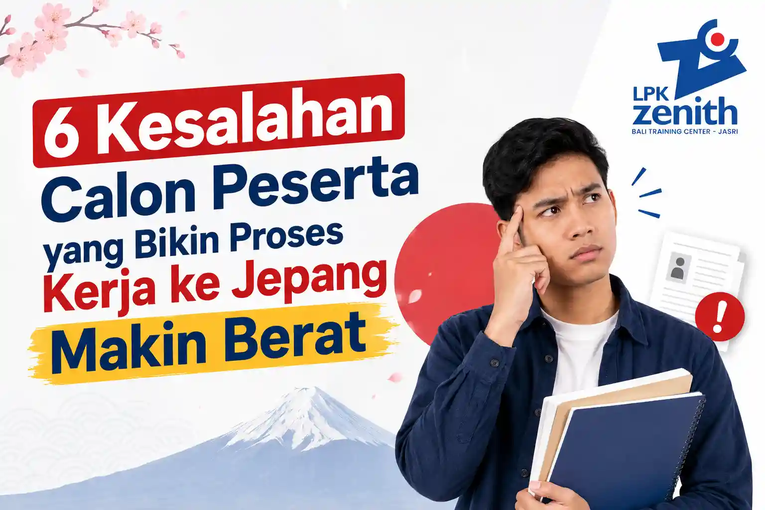 6 Kesalahan Calon Peserta yang Bikin Proses Kerja ke Jepang Makin Berat